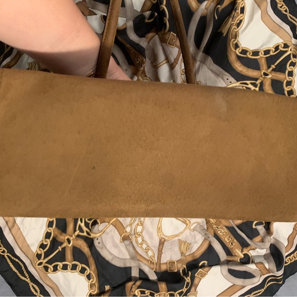 H&M Brown faux Suede Tote Bag - Picture 5 of 8